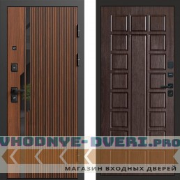 Входная дверь Флекс Бетон Престиж Венге